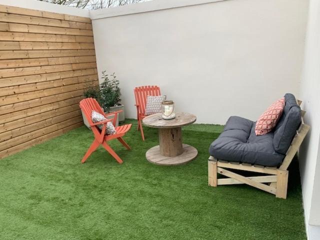Les Jardins Avec Terrasse Daire Amiens Dış mekan fotoğraf