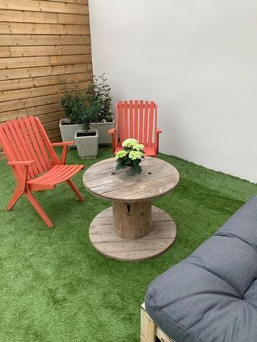 Les Jardins Avec Terrasse Daire Amiens Dış mekan fotoğraf